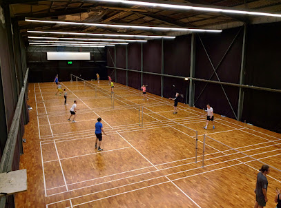 Yonex Badminton Halle Hardbrücke